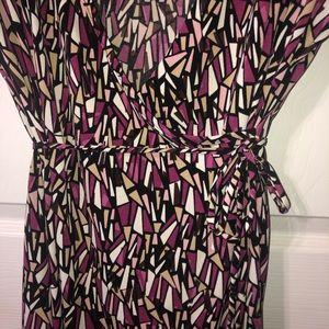 elementz faux wrap dress.